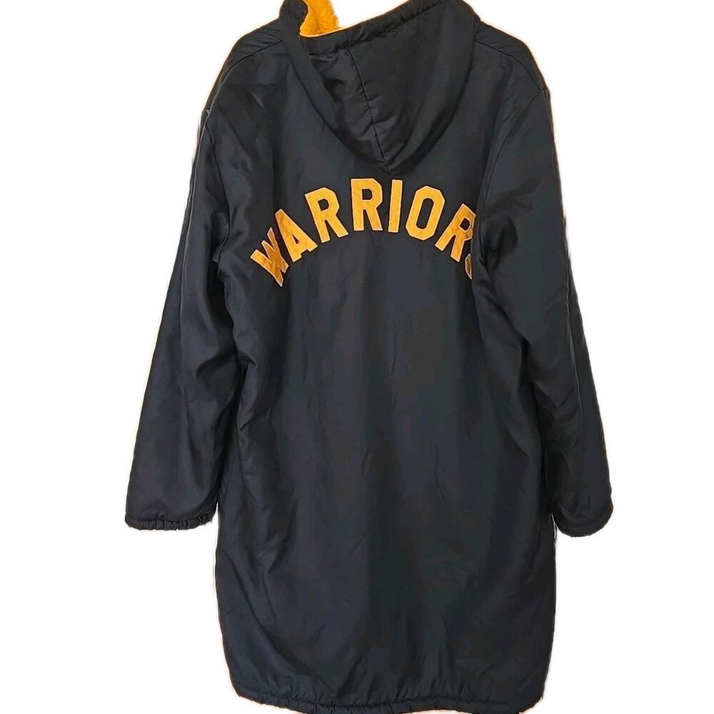 VTG TruWest Warriors Swim Parka Jacket Fleece USA Huntington Beach - Medium